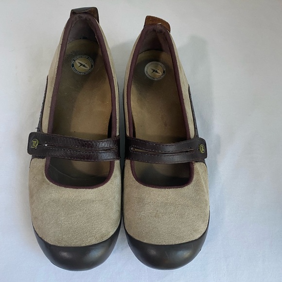 MERRELL Plaza Bandeau Women Mary Jane Slip On Leather Shoes w/Lynco Insole Sz 10 - Picture 3 of 16